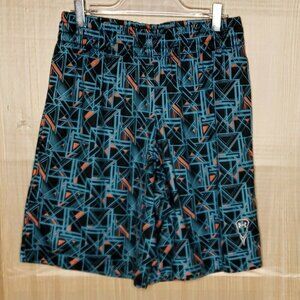 Under Armour Boys Geometric Print Athletic Shorts Small
